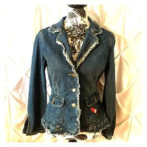 Embellished Jean jacket